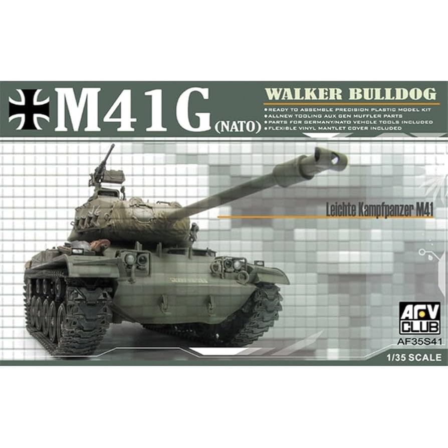 Amazon | AFVクラブ 1/35 西ドイツ陸軍 M41G 軽戦車 プラモデル